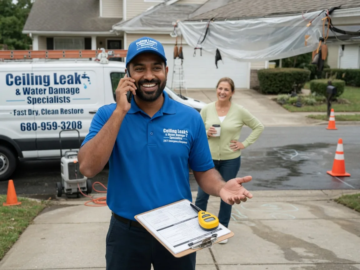 Ceiling Leak Cleanup Galesburg, KS FAQs